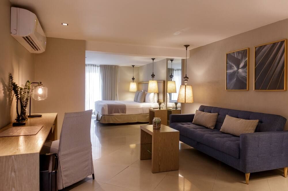 هوتل سانتا سيسيلي بي آند بي - كارتاخينا دي إندياس - غرفة معيشة