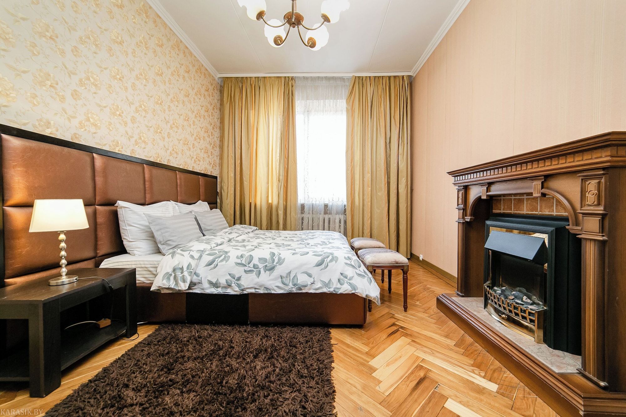 ستوديو مينسك إن هيستوريك سنتر - مينسك - غرفة نوم