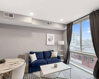 Aparmint at Five on Canal - Philadelphia - Filadelfia - Pokój dzienny