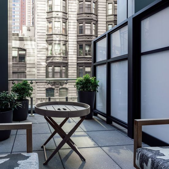 Balcony view of Arlo Nomad