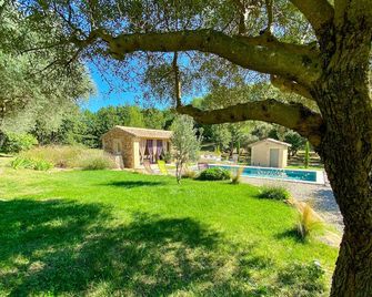 Superb Mas provençal with swimming pool surrounded by oak and olive trees - Serviers-et-Labaume - Pool