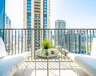 Incredible Views from This Classy Apt Wi - Dubaï - Balcon