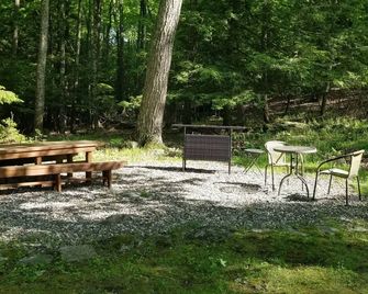 Secluded Cabin in the Southern Catskills Less than 2 Hours from NYC - Wurtsboro - Patio