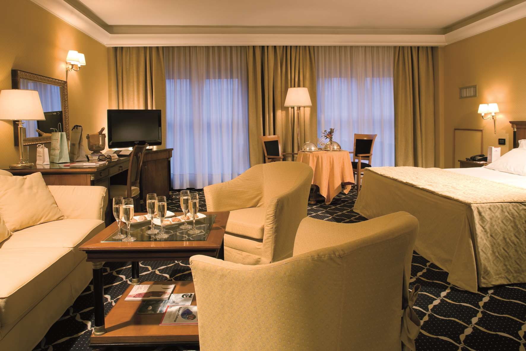 Living room view of Ramada by Wyndham Naples