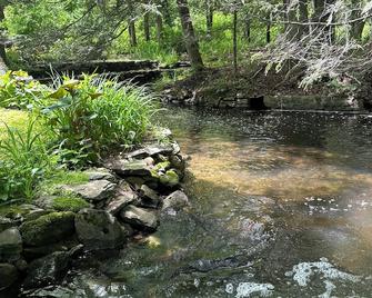 Scoville Estate Millhouse w Bubbling Brook + Screened Porch on 5 Private Acres - Salisbury - Vista del exterior