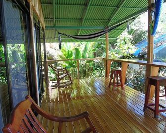 Bungalow with sea view - Agujitas de Drake - Balcón