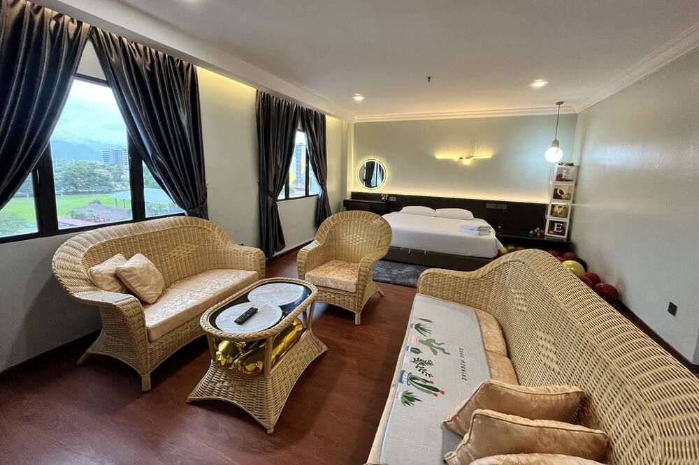 فاير بارك هوتل - إيبوه - غرفة نوم