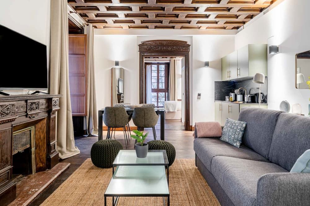 Limehome Vitoria Palacio Álava-Velasco - Vitoria-Gasteiz - Living room