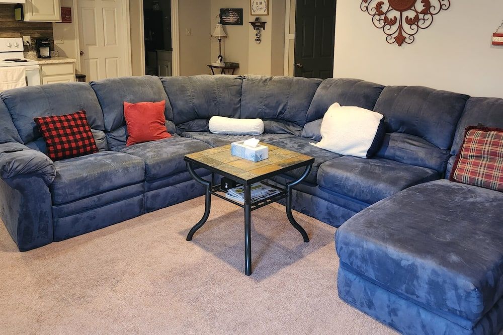 Living room view of Private Basement Apartment