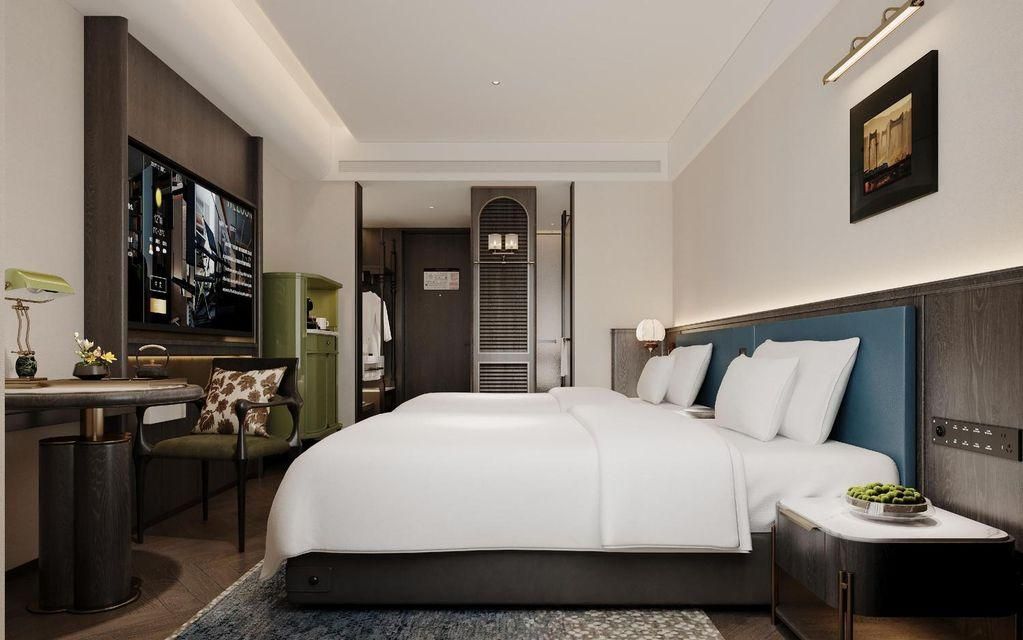 Mingyuan Holiday Hotel (Chongqing Jiefangbei) - צ'ונגקינג - חדר שינה