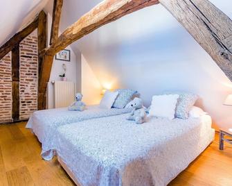 VillaconCorde-Duplex 6 pers, at Prime location in Amboise, Air conditionned - Amboise - Bedroom