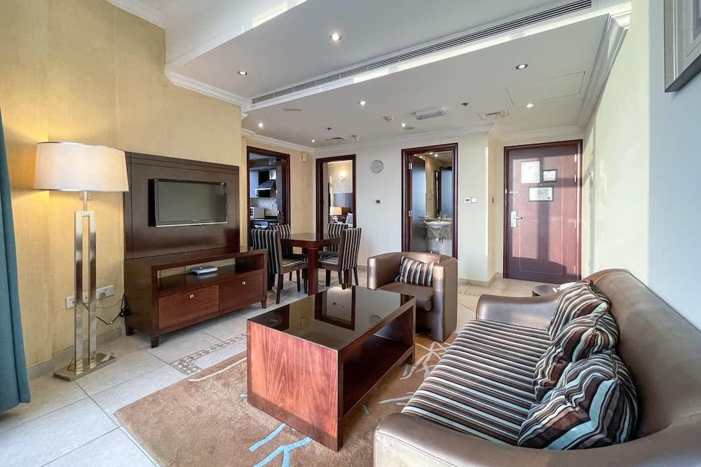 City Stay Residences - Serviced Apartments Al Barsha - Dubai - Living room
