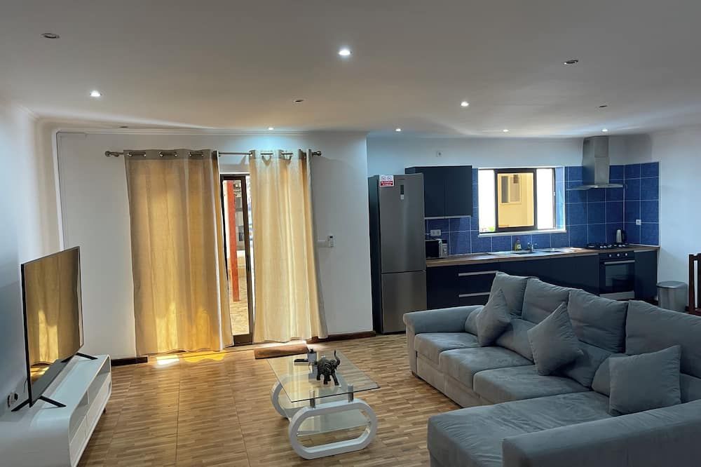 هوتل كينيتو - ساو تومي - غرفة معيشة