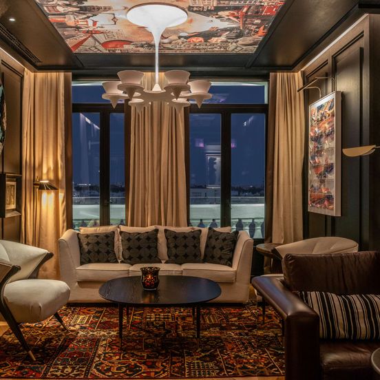 Lounge view of Hotel Montera Madrid, Curio Collection by Hilton