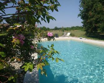 Country house in quiet surroundings. - Fargues-sur-Ourbise - Piscina