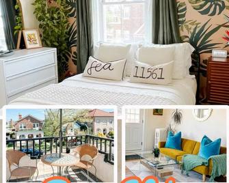 Pura Vida Long Beach - Private 2nd story apartment. Walk to beach & restaurants - Long Beach - Balcony