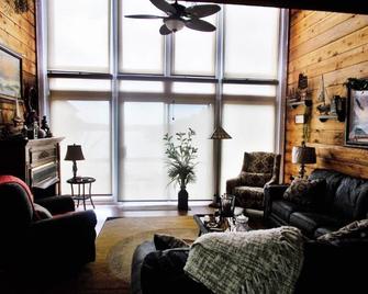 Waterfront Condo - Camden - Living room
