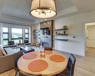 Suncadia Resort Condo Balcony and Golf Course Views - Cle Elum - Comedor