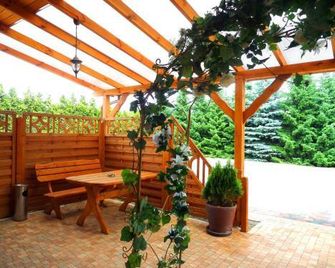 Hotel Ksiecia Jozefa - بوزنان - شرفة مرصوفة