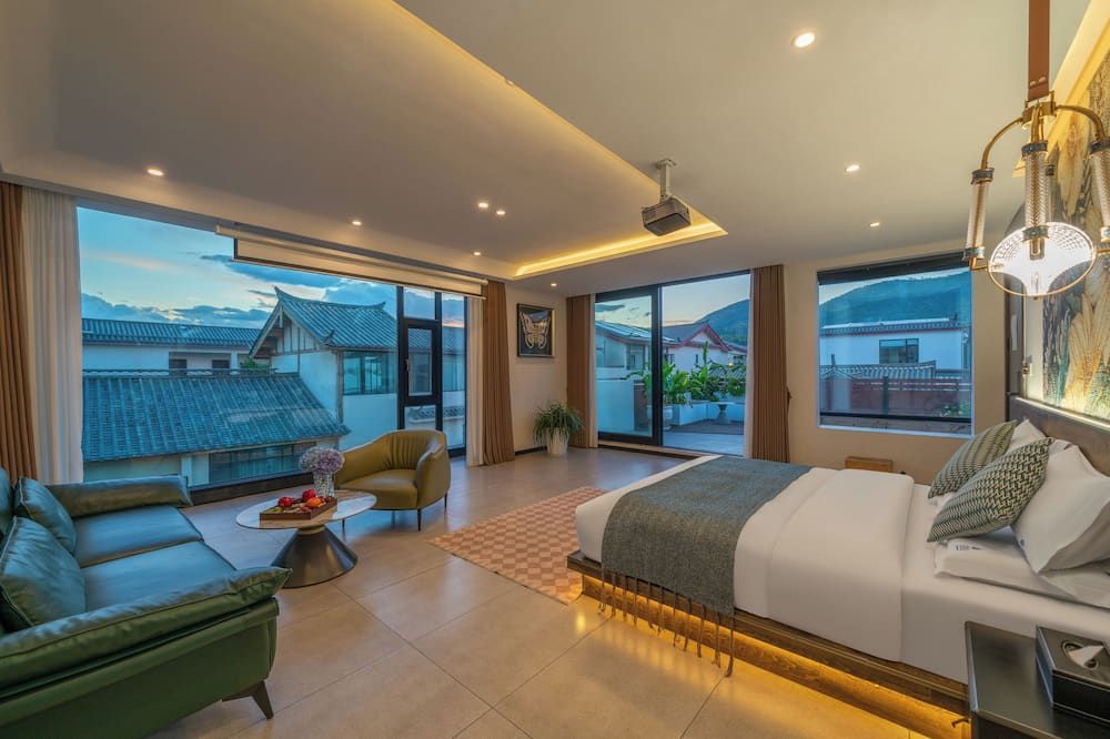 Gucheng district ying Xi ting Yu inn - ליז'יאנג - חדר שינה