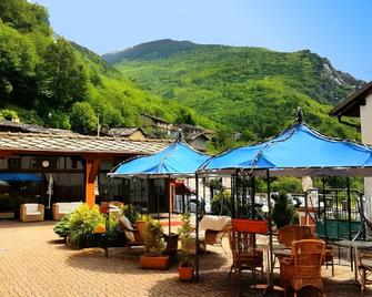 Hotel Lion - Roure - Patio