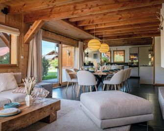 Chalet OCimes - authentic alpine stay 12p with sauna - OVO Network - Samoëns - Salon