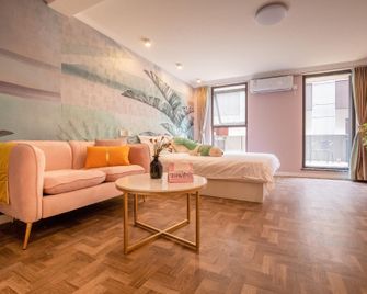 Yuejianshan Boutique Homestay (Xiaolingwei Metro Station Branch) Nanjing - Nanjing - Schlafzimmer