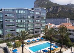 NEW - OceanVillage Apartment with pool and Rock of Gibraltar views - Gibraltar - Pool