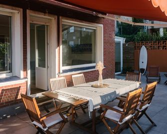 'Amaluz Ocean Villa' Bilbao Beach para familias y grupos de amigos - Getxo - Terasa