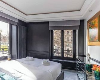 Modern Apartment - 1br/4p - Plaine-monceau - باريس - غرفة نوم