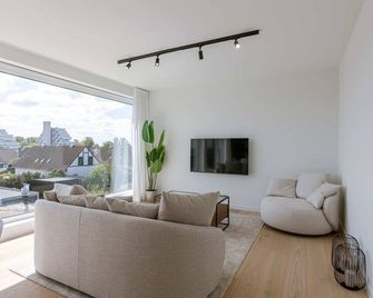 Huswell - New Beach Apartment in De Haan - De Haan - Wohnzimmer