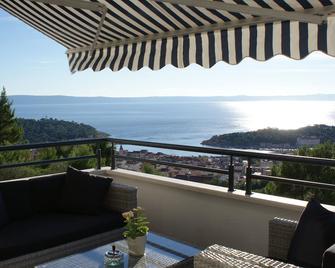 Fabulous Sea & Panorama View - Brela - Balcon