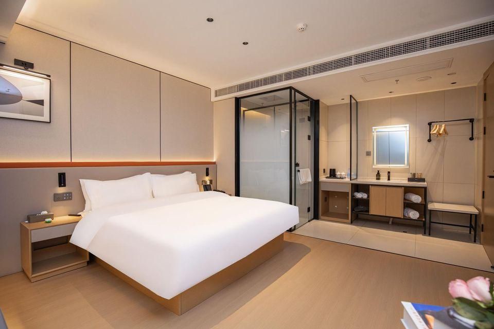Qing Mu Li Hotel - نانجينغ - غرفة نوم