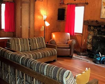 Unplugged Rustic Cabin in the Woods - Wofford Heights - Huiskamer