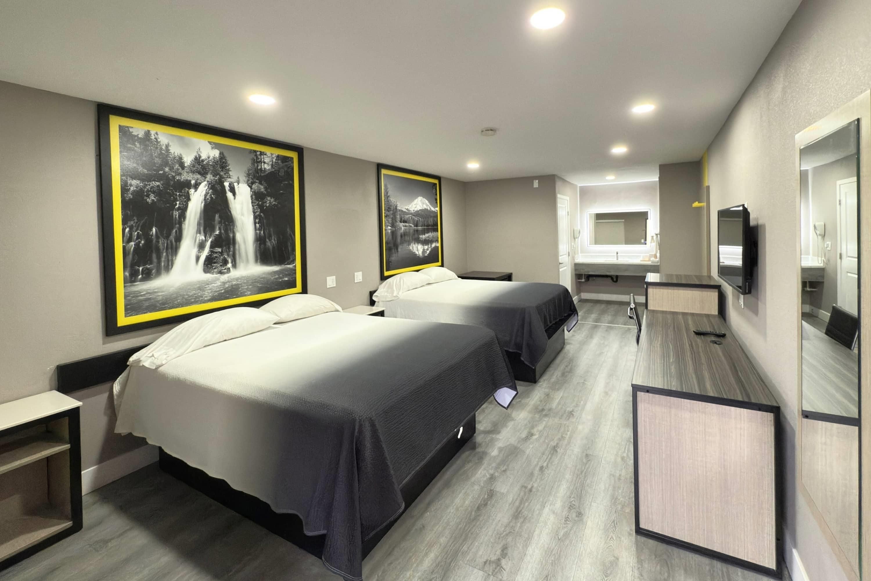 Super 8 by Wyndham Visalia - Visalia - Soveværelse