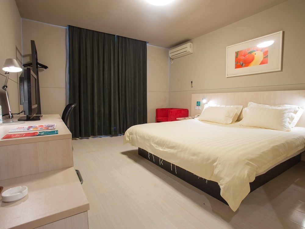 Jinjiang Inn Select Wanda Plazae East Shaoxing Station, Shangyu - שאושינג - חדר שינה
