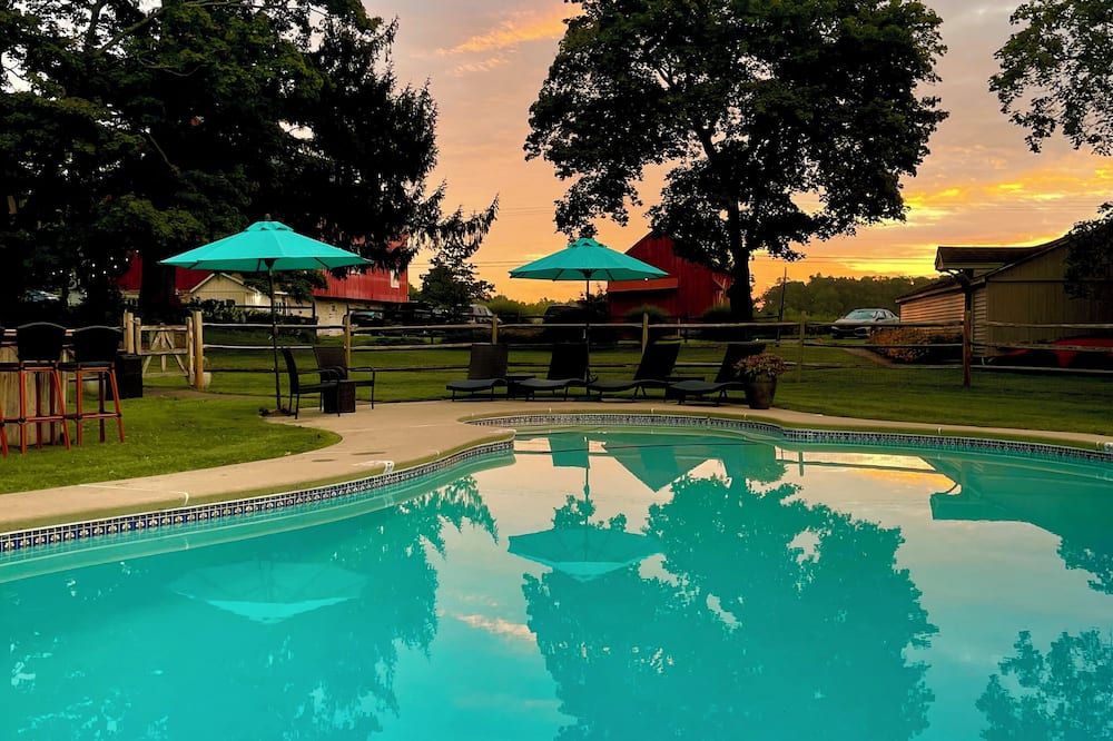 Galvanized America Inn & Art Gallery - Pipersville - בריכה