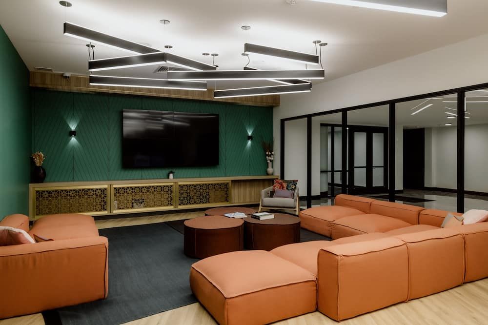 Lounge view of Roost Cleveland