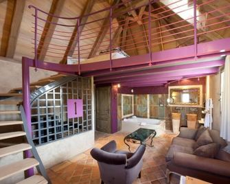 Hotel Le Saint Cirq - Bouzies - Sala de estar
