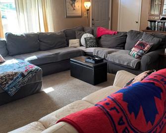 Rails to Trails, Endless Mountains, hike, walk, bike, swim, fish, or star gaze. - Union Dale - Living room