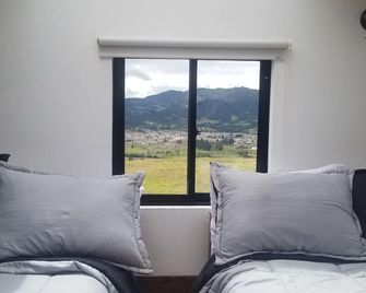 Cabaña con hermosas vistas! - Ubaté - Sala de estar