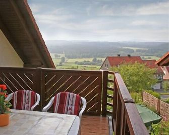 Ferienwohnung Sauerland Panorama - Korbach - Balcony