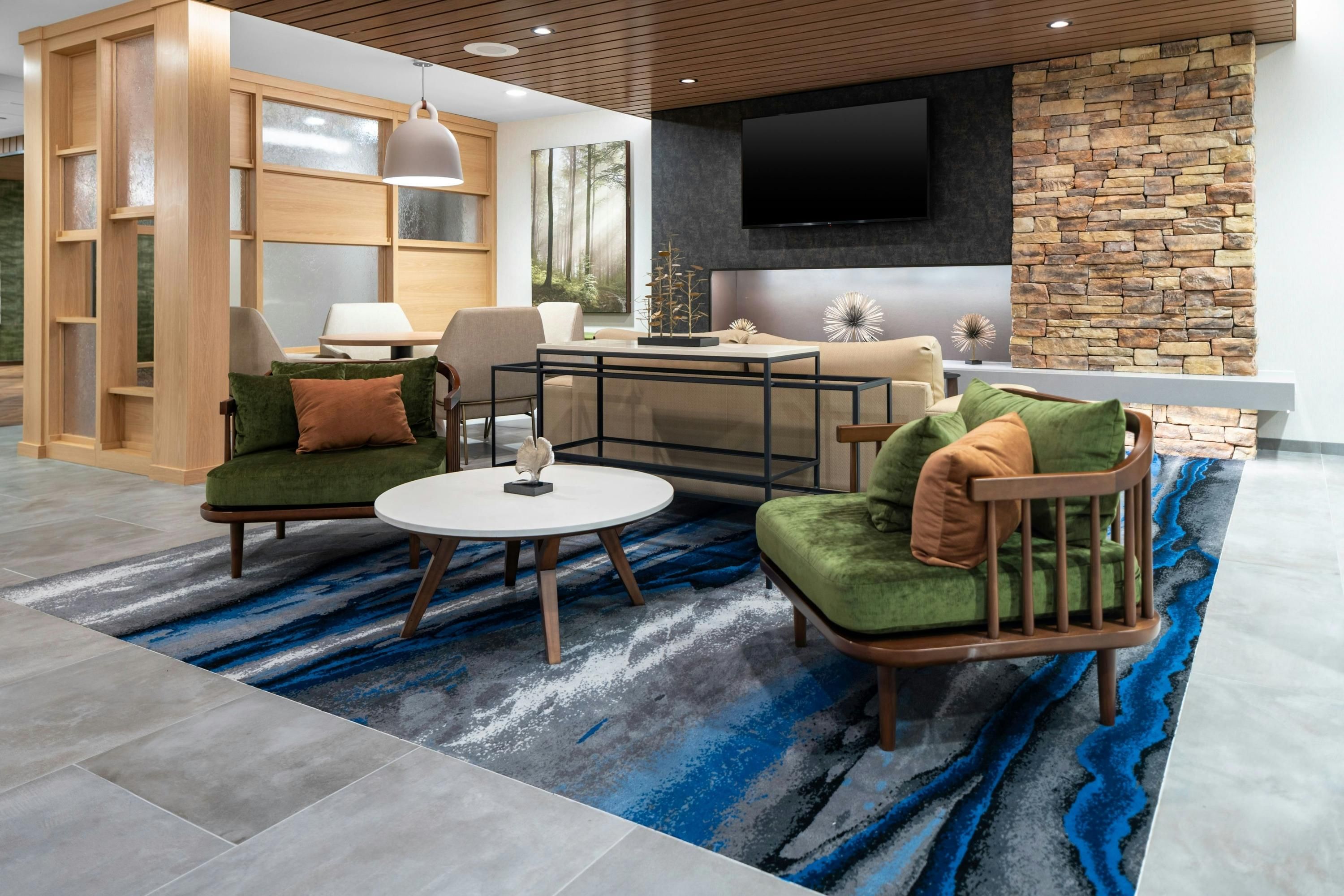 Fairfield by Marriott Inn & Suites Dallas DFW Airport North/ Irving - Irving - Living room