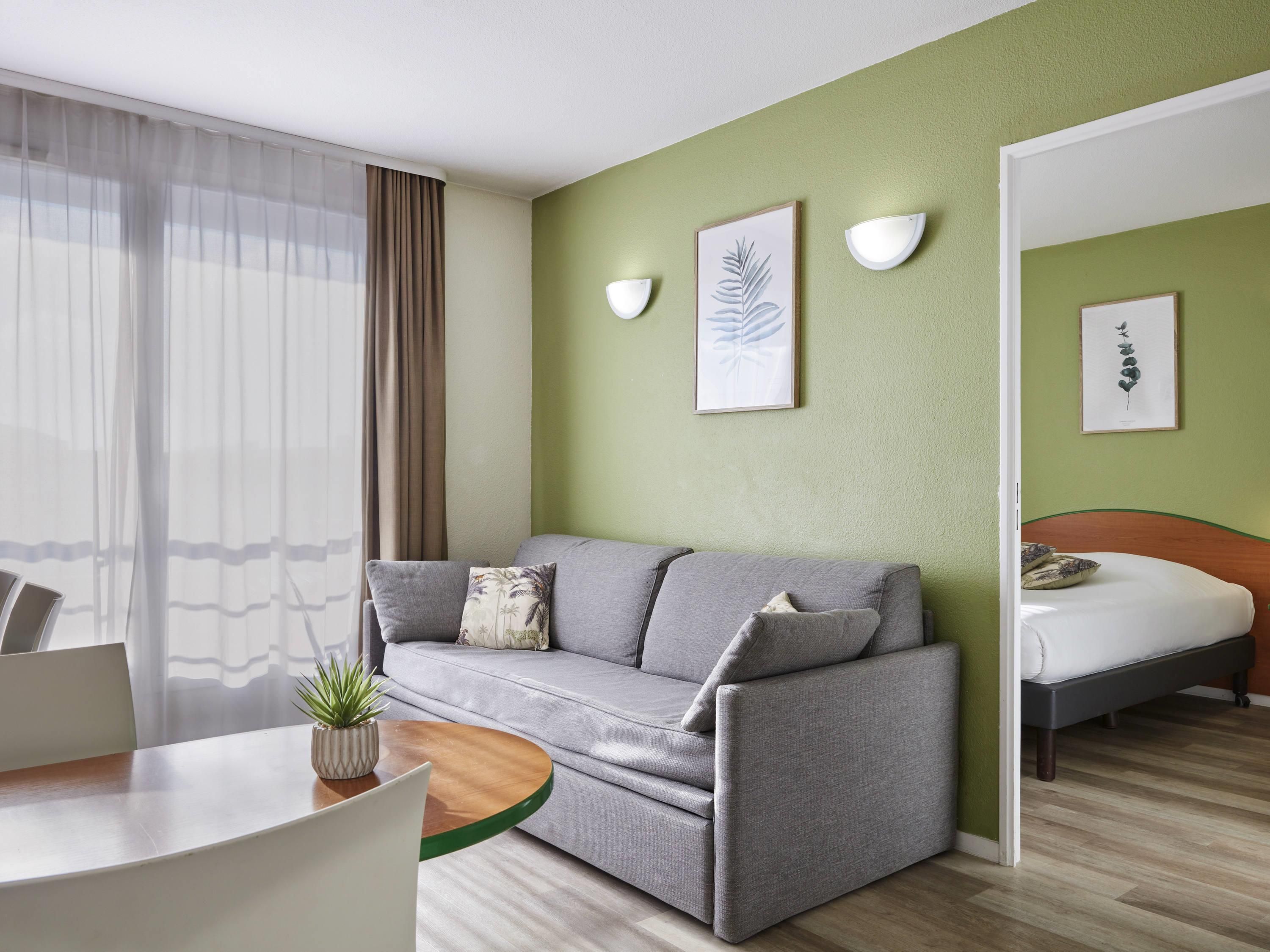 أبارت هوتل أداجيو آكسيس بوردو روديس - بوردو - غرفة معيشة