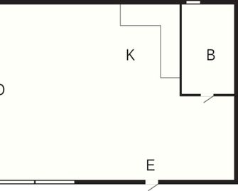 4 Person Holiday Home in Grisslehamn-By - Grisslehamn - Floorplan