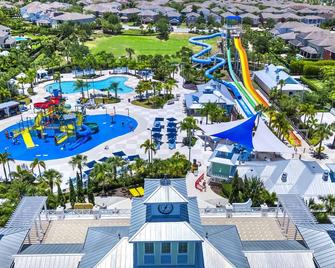 Elegant Home With Private Pool And Water Park Access Near Disney At Encore Resorts Reunion - 340Pn - Celebration - Piscina