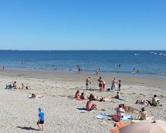 Magnificent and protected view and direct access to sandy beach at 10 m, Wi-fi - Damgan - Plage