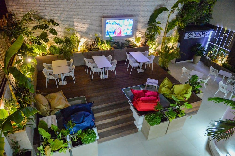 Le 22 Appart'Hotel - Casablanca - Binnenhof