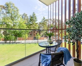 Beachfront apartment with indoor pool and sauna - Pobierowo - Balkon