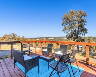 Cabin With Breathtaking View Stop Before - Pilot Hill - Balcón